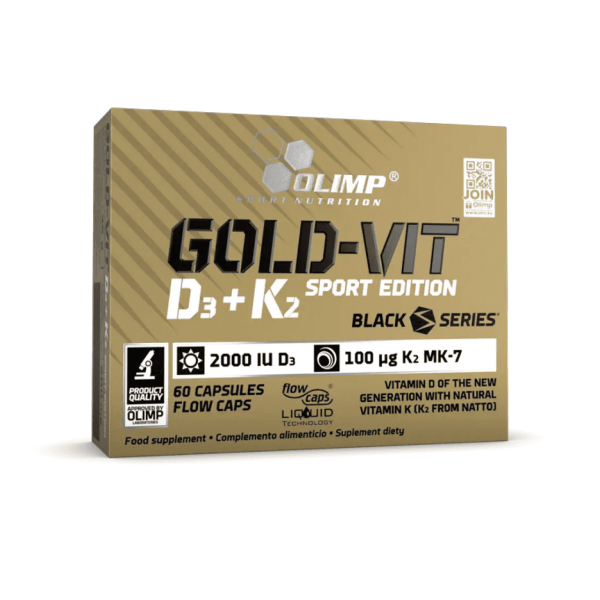 Вітаміни Olimp Gold Vit D3+K2 2000 IU Sport Edition, 60 капсул