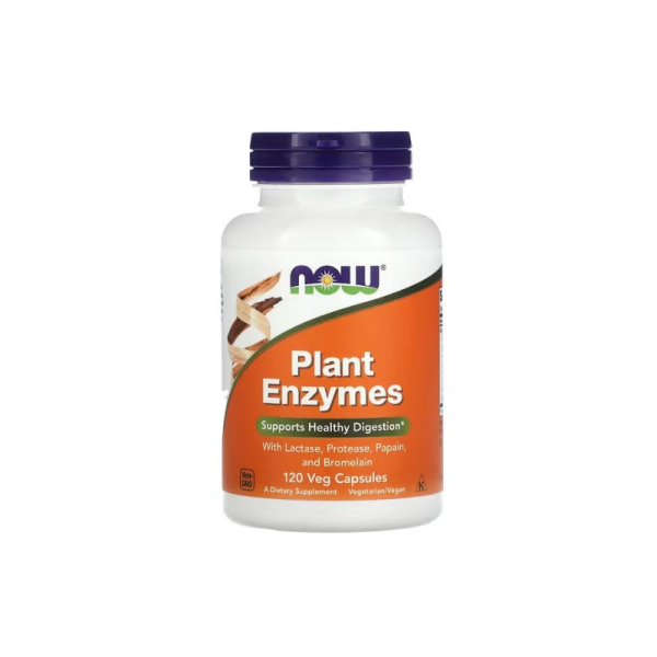 Ферменти Now Foods Plant Enzymes, 120 капсул