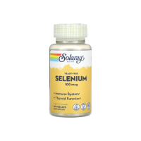 Селен без дріжджів Solaray Selenium Yeast-Free 100 мкг, 90 капсул