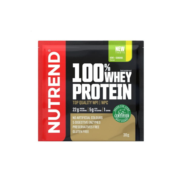 Протеин Nutrend 100% Whey Protein (киви+банан) 30 г