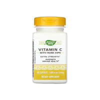 Вітамін C із шипшиною Nature's Way Vitamin C Rose Hips, 100 капсул