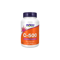 Вітамін Now Foods C-500 with Rose Hips, 250 таблеток