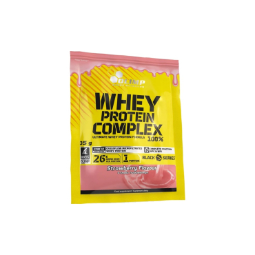 Сывороточный протеин Olimp Whey Protein Complex 100% (клубника) 35 г