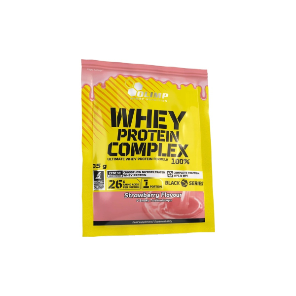 Сироватковий протеїн Olimp Whey Protein Complex 100% (полуниця) 35 г 