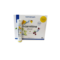 Рідкий L-карнітин шот Nutriversum L-Carnitine 3000 мг Shot (кисла вишня) 25 мл 