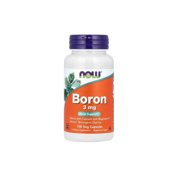 Бор Now Foods Boron, 3 мг, 100 капсул