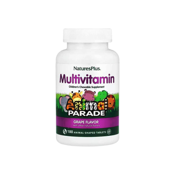 Мультивітаміни для дітей Nature's Plus AP (виноград) 180 жувальних таблеток