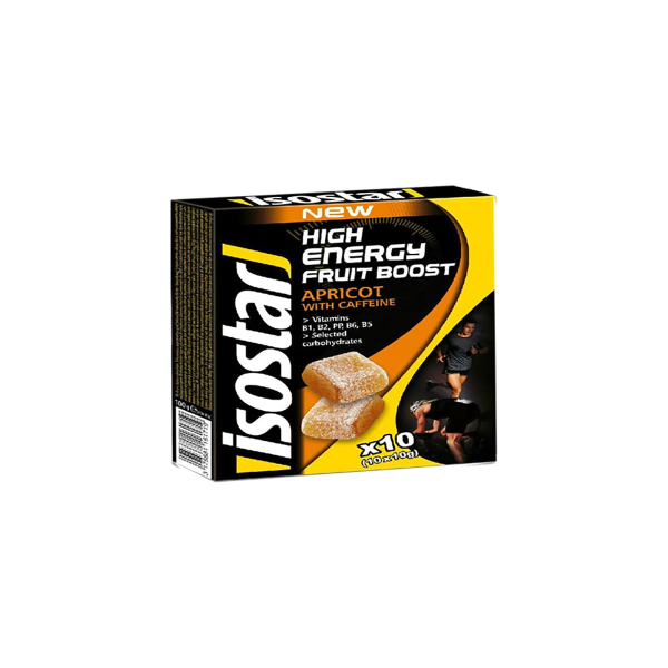 Гелевий мармелад Isostar  High Energy Fruit Boost (абрикос) 10 х 10 г