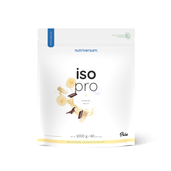 Протеин Nutriversum Iso Pro (банановый сплит) 1000 г