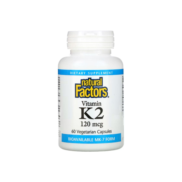 Вітамін Natural Factors Vitamin K2, 100 мкг, 60 капсул