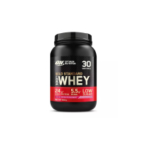 Сироватковий протеїн Optimum Nutrition Gold Standard 100% Whey (білий шоколад-малина) 900 г