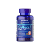Омега-3 Puritan's Pride Omega-3 FO Extra Strength, 1500/450, 60 софтгелей