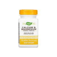 Кальцій та магній Nature's Way Calcium-Magnesium, 100 капсул