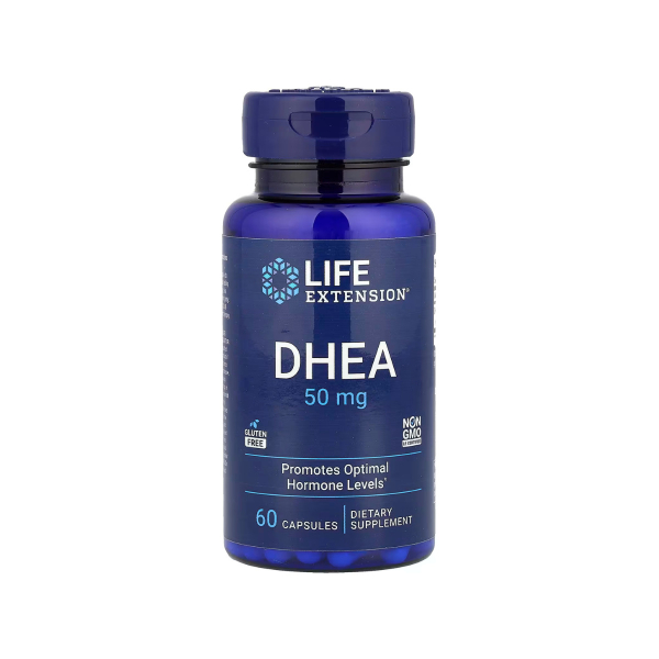 Добавка Life Extension DHEA, 50 мг, 60 капсул     