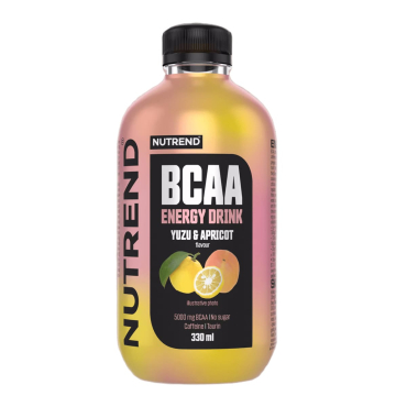 Энергетический напиток Nutrend BCAA Energy Drink (юза+абрикос) 330 мл