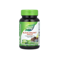 Чорний горіх Nature's Way Black Walnut Hulls, 100 капсул