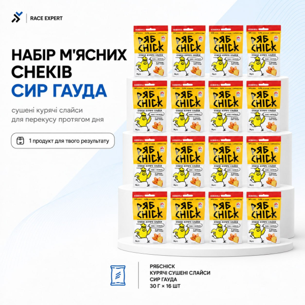«Набір м'ясних снеків (сир Гауда)»
