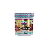 Жироспалювач MIAMI VIBES CLA+Carnitin (фруктовий пунш) 300 г 