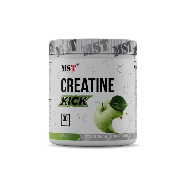 Креатин MST Creatine Kick (зеленое яблоко) 300 г