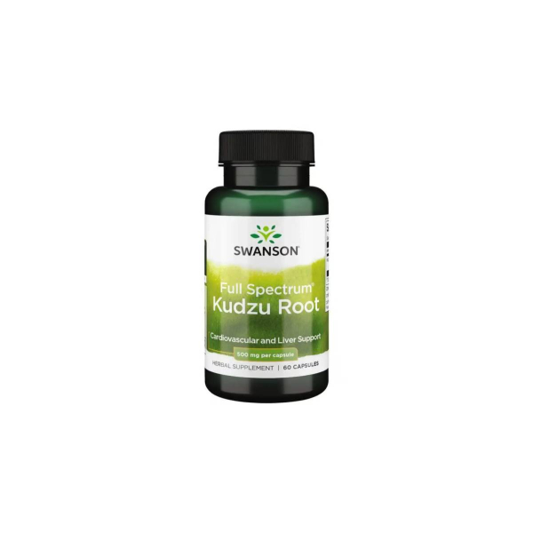 Корінь кудзу Swanson Full Spectrum Kudzu Root, 500 мг, 60 капсул 
