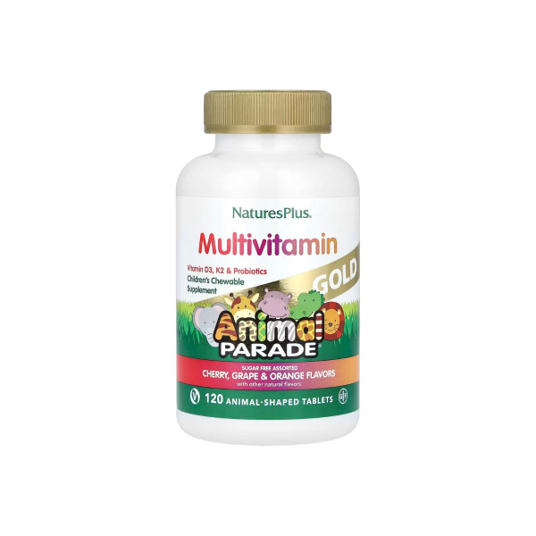 Мультивітаміни для дітей Nature's Plus AP Gold (асорті) 120 жувальних таблеток