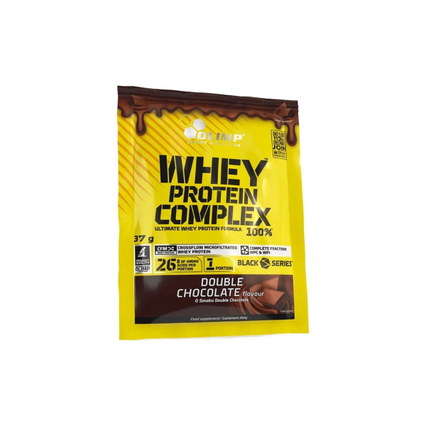 Сироватковий протеїн Olimp Whey Protein Complex 100% (подвійний шоколад) 35 г