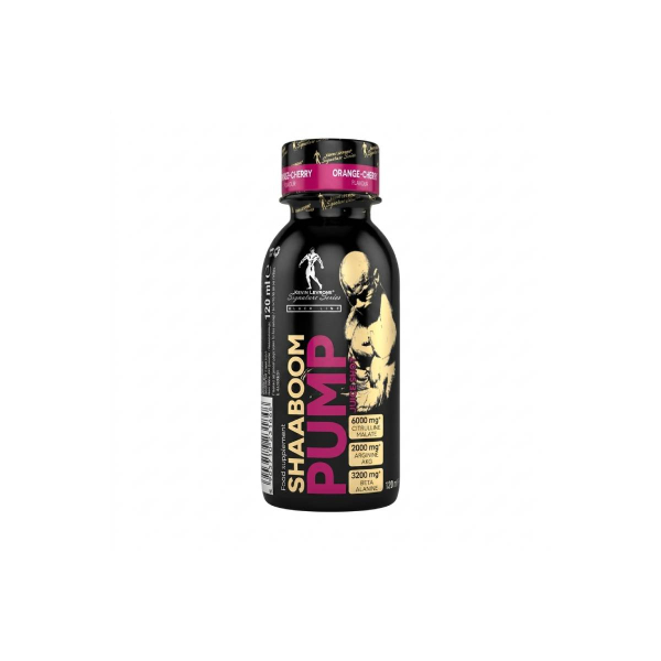 Передтренувальний шот Kevin Levrone Shaaboom Pump Juice Shot (апельсин - вишня) 120 мл