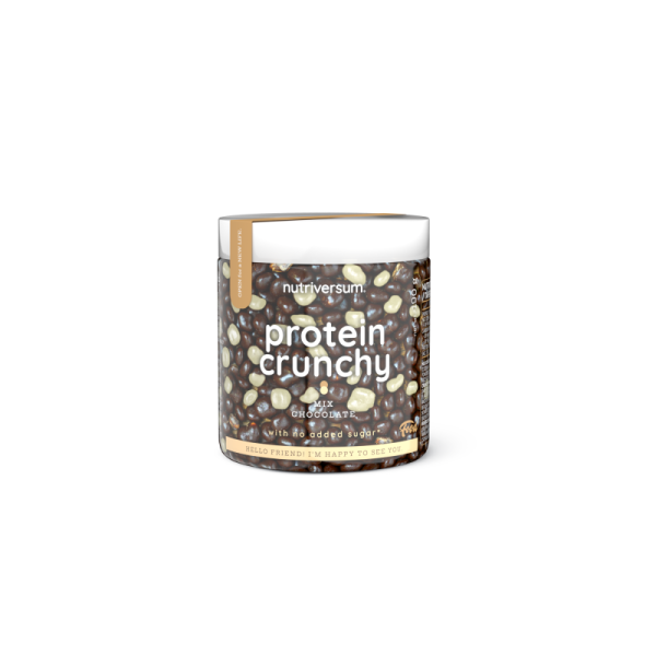 Протеїновий десерт Nutriversum Protein Crunchy (шоколадний мікс) 190 г