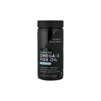 Омега-3 Sports Research Omega-3 FO AlaskOmega (потрійна сила) 1250 мг 180 софтгелів 