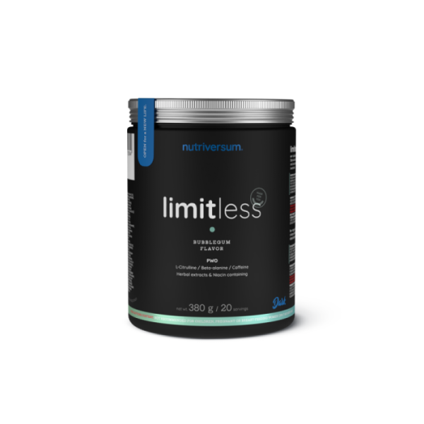 Передтренувальний комплекс Nutriversum Limitless (жувальна гумка) 380 г