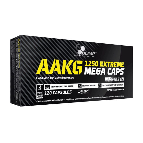 Аминокислота Olimp AAKG 7500 Extreme Mega Caps, 120 капсул