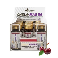 Магній та вітамін В6 Olimp Chela-Mag B6 Сramp Shot Sport Edition (вишня) 25 мл