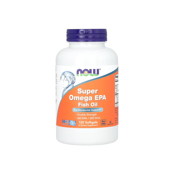 Омега-3 Now Foods Super Omega EPA, 120 капсул