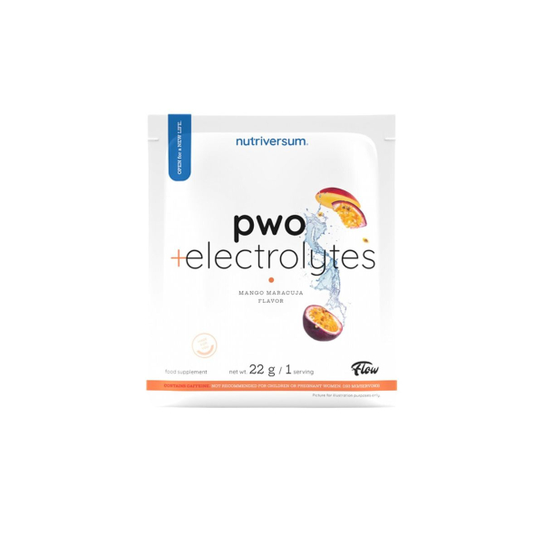 Енергетичний стимулятор Nutriversum PWO Electrolytes (манго-маракуя) 22 г