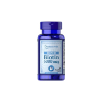 Біотин Puritan's Pride Biotin, 5000 мкг, 60 софтгелів 