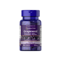 Екстракт з кісточок винограду Puritan's Pride Grapeseed Extract, 100 мг, 50 капсул