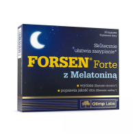 Для улучшения сна Olimp Forsen Forte + Melatonin, 30 капсул