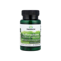 Добавка Swanson Sulforaphane from Broccoli Sprout Extract, 400 мкг, 60 капсул