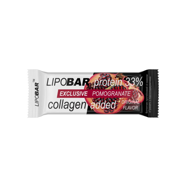 Протеиновый батончик Lipobar (гранат) 50 г