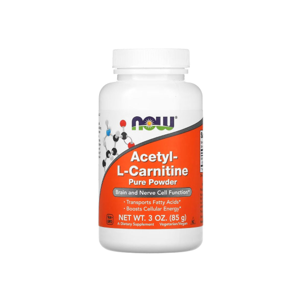 Ацетил L-карнітин Now Foods Acetyl L-Carnitine Powder, 85 г