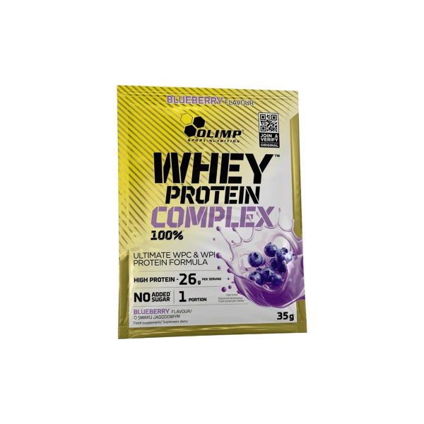 Сироватковий протеїн Olimp Whey Protein Complex 100% (чорниця) 35 г