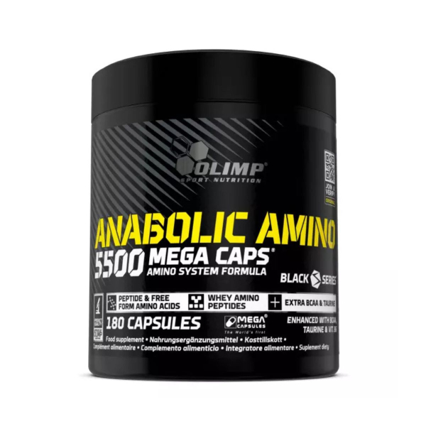 Амінокислоти Olimp Anabolic Amino 5500, 180 капсул