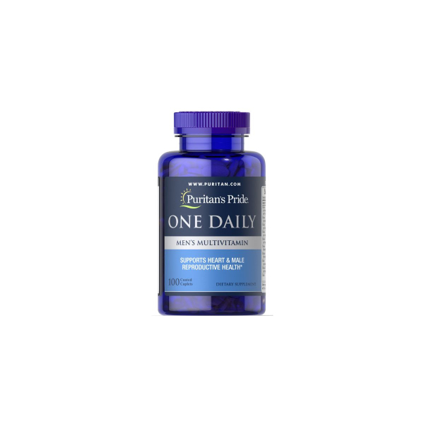 Мультивитамины для мужчин Puritan's Pride One Daily Men's Multivitamin, 100 капсул