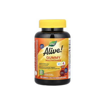 Мультивитамин для детей Nature's Way Alive! Kids Gummy Multi-Vitamin, 60 жуек