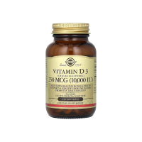 Вітамін Solgar Vitamin D 3, 250 мкг (10000 IU) 120 софтгелів