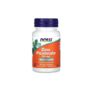 Піколінат цинку Now Foods Zinc Picolinate, 50 мг, 30 капсул