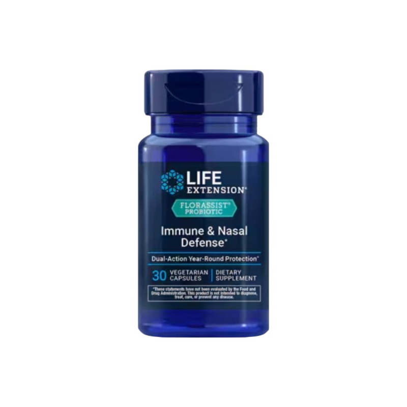 Пробіотики назальні Life Extension FLORASSIST® Probiotic Immune & Nasal Defense , 30 капсул