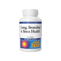 Комплекс для дыхания Natural Factors Lung, Bronchial & Sinus, 45 таблеток