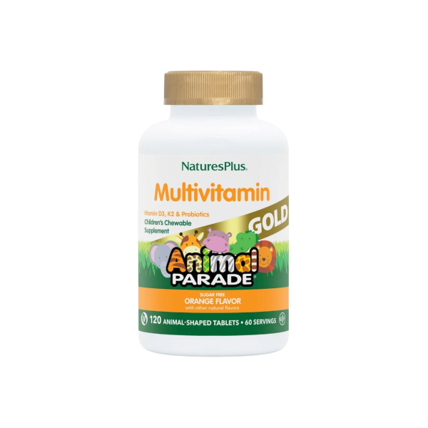 Мультивитамины для детей Nature's Plus AP GOLD (апельсин) 120 жевательных таблеток