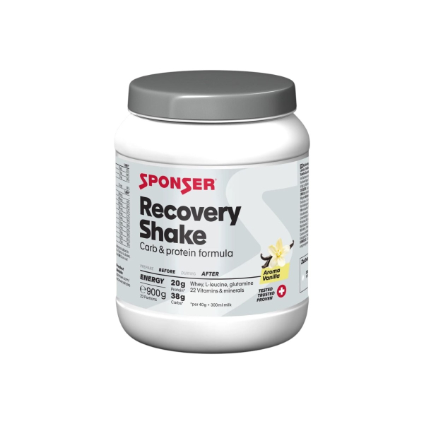 Відновлювальний напій Sponser Recovery Shake (ваніль) 900 г